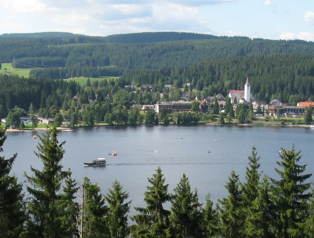 Skaistas vietas Vācijā: Titisee ezers